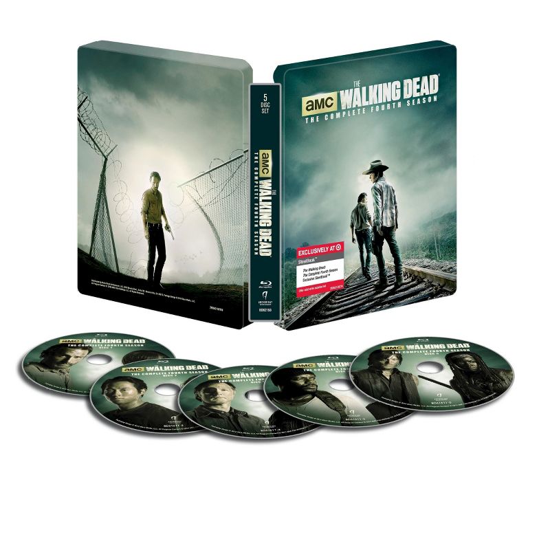 The Walking Dead Season 4 (Steelbook)(Blu-ray) - Only at Target, 2 of 3