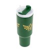 Pyramid America The Legend of Zelda Hylian Crest Metal Travel Tumbler | Holds 40 Ounces - image 2 of 4