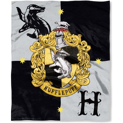  Harry Potter Slytherin House Crest Silk Touch Throw 50 x 60-  Slytherin : Home & Kitchen