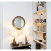 Metal Porthole Mirror - Storied Home: Nautical Style, Wall Mount, Distressed Details, Nailhead Accents - image 3 of 4