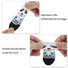 Unique Bargains Dog Cats Non-Slip Socks Panda Pattern Paw Protection and Traction Color Mixing 4 Pcs - 3 of 4