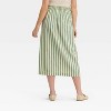 Women's Midi Wrap Skirt - Universal Thread™ - 2 of 3