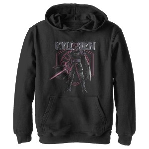 Boy's Star Wars: The Rise of Skywalker Kylo Ren Emblem Pull Over Hoodie - 1 of 3