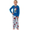 Seven Times Six Peanuts Snoopy Merry & Bright Christmas Matching Family Pajama Set - 2 of 4