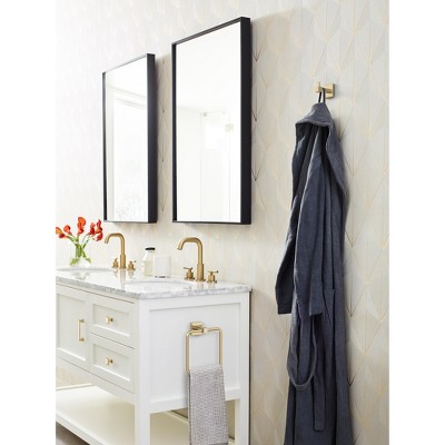 Golden Champagne Wall Mounted Closed Towel Ring