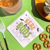 Big Dot of Happiness Here for the Boos Party Napkins, Ghost Halloween Party Decor, White 3-Ply Paper Beverage Cocktail Napkins - 24 Count - 2 of 4