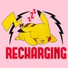 Girl's Pokemon Recharging Pikachu T-Shirt - 2 of 4