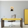 Woman in Black Dress with Bird by Sally B Unframed Wall Canvas - iCanvas - 4 of 4
