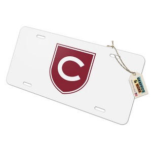 Colgate University Secondary Logo Novelty Metal Vanity Tag License Plate - 1 of 4