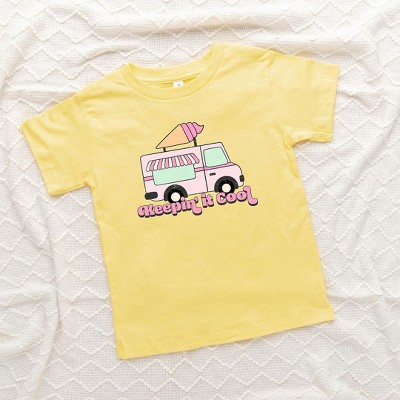 The Juniper Shop Keepin' It Cool Truck Toddler Short Sleeve Tee