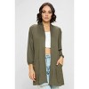 WEST K Women's Carly Ribbed Knit Cardigan with Pockets - 2 of 4