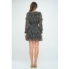 WEST K Women's Chloe Long Sleeve Peasant Dress - 3 of 4