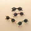 MyKids-Usa Kids Small Frame Design Vintage Style Metal Sunglasses - 2 of 4