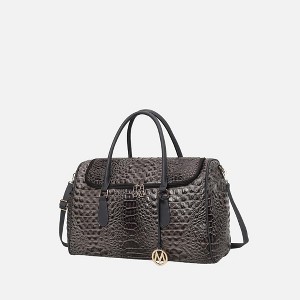 MKF Collection Rina Crocodile Women’s Duffle Bag by Mia K - 1 of 3