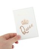 Unique Bargains Crown Letter Passport Holder 1 Pc - 3 of 4