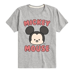 Boys' - Disney - Mickey Mouse Head Short Sleeve Graphic T-Shirt - 1 of 4