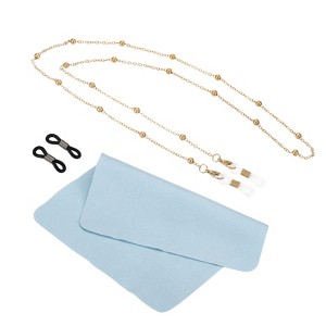 Unique Bargains Adjustable Eyeglass Chains for Reading Blue Light Glasses - 1 of 4