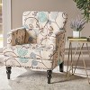 ORRD Contemporary Club Chair with Button-Tufted Design, Nailhead Trim & Birch Wood Legs, Modern Accent Chair for Living Room - 2 of 4
