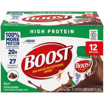 Boost High Protein Nutritional Shake - Chocolate - 12pk