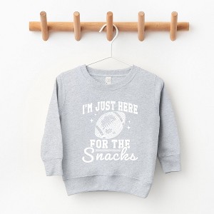 The Juniper Shop I'm Just Here For The Snacks Disco Youth Ultra-Soft Graphic Sweatshirt - 1 of 3