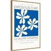 23" x 33" Fleurs de Matisse I by Mercedes Lopez Charro: Amanti Art Canvas Print - 2 of 4