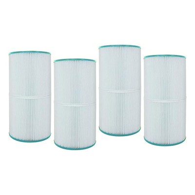 Hurricane 4 Pack HF7469-04 Advanced Pool Filter Cartridge for PCC60, Unicel C-7469, Filbur FC-1975, Pentair Clean & Clear 240, SwimClear C2025