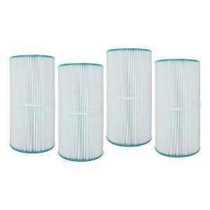 Hurricane 4 Pack HF7469-04 Advanced Pool Filter Cartridge for PCC60, Unicel C-7469, Filbur FC-1975, Pentair Clean & Clear 240, SwimClear C2025 - 1 of 4