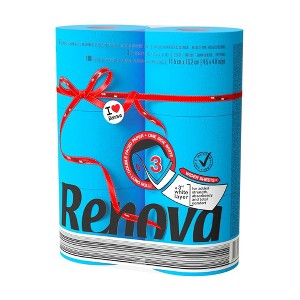 Renova  Colored Toilet Paper Jumbo Pack - 6 Rolls - 180 Sheets - 3 Ply - Eco-Certified - Septic Safe - Bold Bathroom Tissue - 1 of 4