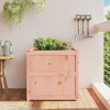 vidaXL Garden Planter Natural Wood Solid Douglas Fir wood Large - 3 of 4