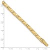 Black Bow Jewelry 6mm 10k Yellow Gold Nugget Link Bracelet, 8 Inch - 3 of 4