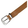 INSPIRE CHIC Women's Faux Leather Gold/Silver Buckle Belt 0.9" Waist Belts for Jeans Pants Dresses - 2 of 4