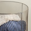 Farmhouse Metal Storage Cart Bronze - Olivia & May: Multipurpose Metal Hamper with Wheels, Open-Top, No Assembly Required - 3 of 4