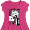 Girls' - Pokémon - Pikachu Manga Fit & Flair Cap Sleeve Dress - 2 of 3