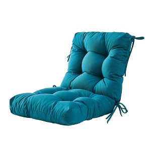 ARTPLAN Outdoor Cushions Seat Back Chair Cushions Wicker Tufted Pillow for Patio Outdoor Furniture - 1 of 4
