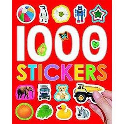 1000 Stickers (Paperback) - by Roger Priddy