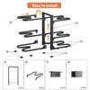 FONTOI Pot Organizer Rack, Pan Organizer, Cookware Organizers and Storage for Kitchen, Black, 8.9"*15.75"*20.08" - 3 of 4
