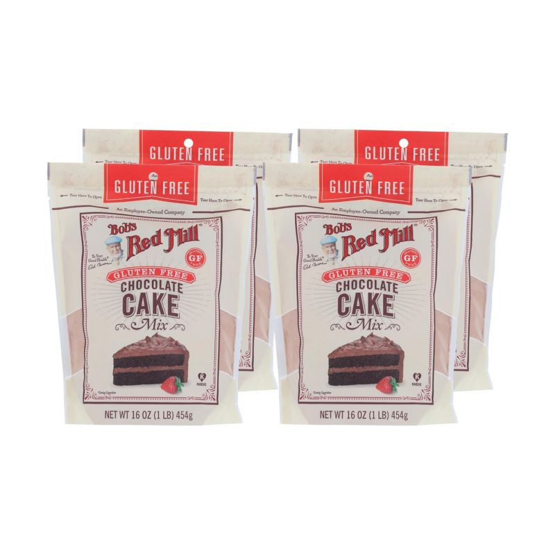 Bob's Red Mill Gluten Free Chocolate Cake Mix - Case of 4/16 oz, 1 of 7