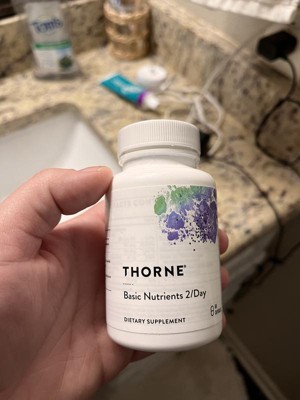 Thorne Basic Nutrients 2/day - Comprehensive Daily Multivitamin With ...