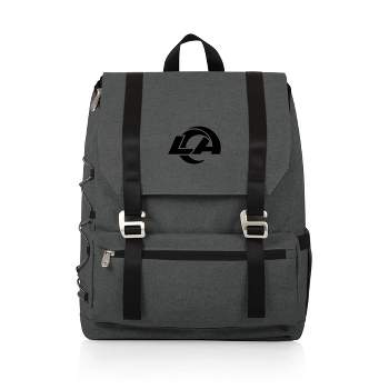 NFL Los Angeles Rams On The Go Traverse Cooler Backpack - Heathered Gray