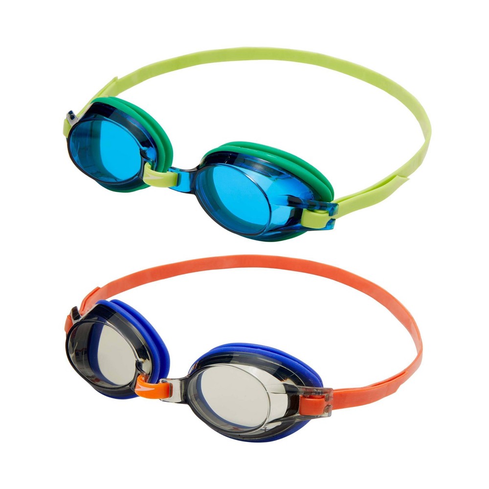 Speedo Kids' 2pk Splasher Goggles - Green