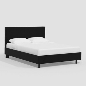 Fanie Slipcover Platform Bed in Velvet - Threshold™ - 1 of 4