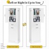 Modern Tall Storage Cabinet with Tilt-Out Compartment, Adjustable Shelves & Soft-Close Hinges for Bathroom and Home Organization - ModernLuxe - 4 of 4
