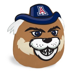 NCAA Arizona Wildcats Plushie Mascot Pillow: Sports Team Logo Novelty Pillow - 1 of 4