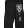 Scrubs J.D. Men's Black Sleep Pajama Pants - 2 of 4