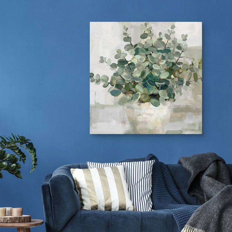 35&#34; x 35&#34; Eucalyptus Pot I by Studio Arts Unframed Wall Canvas - Masterpiece Art Gallery, 5 of 6