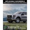 6.3 Inches Running Boards Compatible with 2015-2023 Ford F-150 SuperCrew Cab, Aluminum Side Steps for 2017-2022 Ford F-250 F-350 Super Duty Crew Cab - 3 of 4