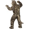 HalloweenCostumes.com One Size Fits Most   Adult Wolf Mouth Mover Mask Costume, Black/Brown/Brown - 4 of 4