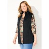 Catherines Women's Plus Size Zip-Front Cable Vest - 4 of 4