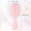 Unique Bargains Leaf Style Hollow Hair Brush 1 Pc - 2 of 4