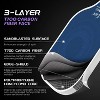 LUZZ Pickleball Paddles Set of 2 T700 Carbon Fiber Pickleball Paddle Sandblasted Surface with Honeycomb Core for Beginners - 2 of 4